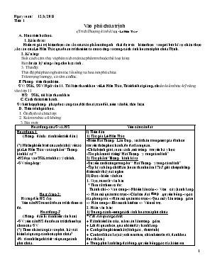 Giáo án lớp 11 (Trọn bộ)